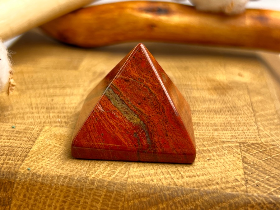 Пирамида из красной яшмы PR-0060, фото 4