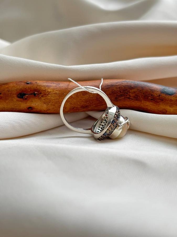 купить Кольцо из серебра с благородным опалом  , фото 2