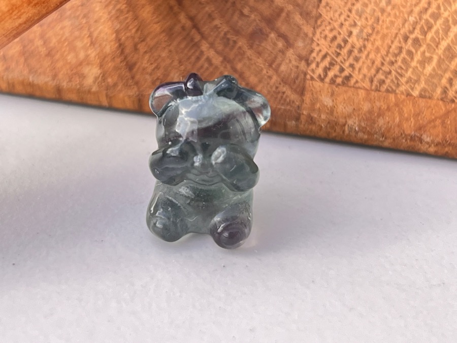 Медведь из флюорита FG-0560, фото 1