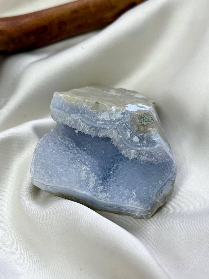 Друза из агата голубого (сапфирин) DRU-7191026, фото 5