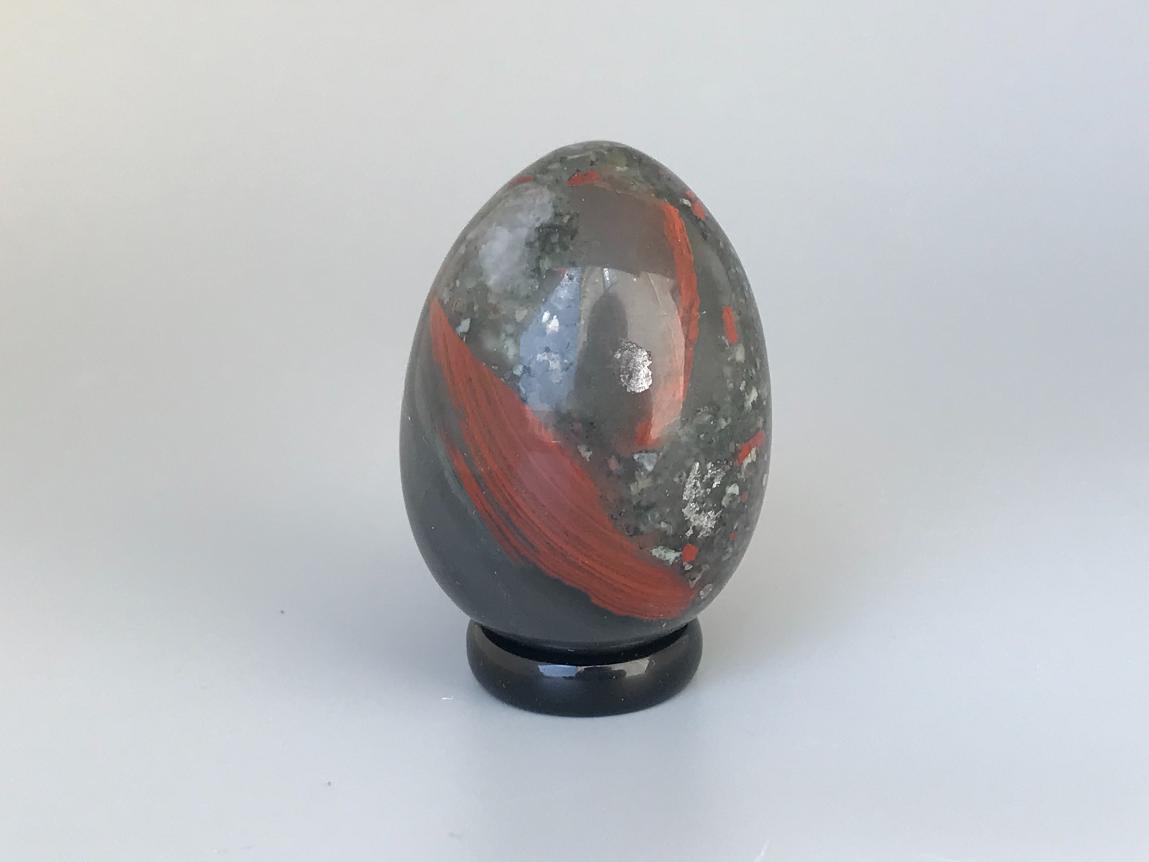 Яйцо из гелиотропа 4,9х3,6 см JA-0030, фото 2
