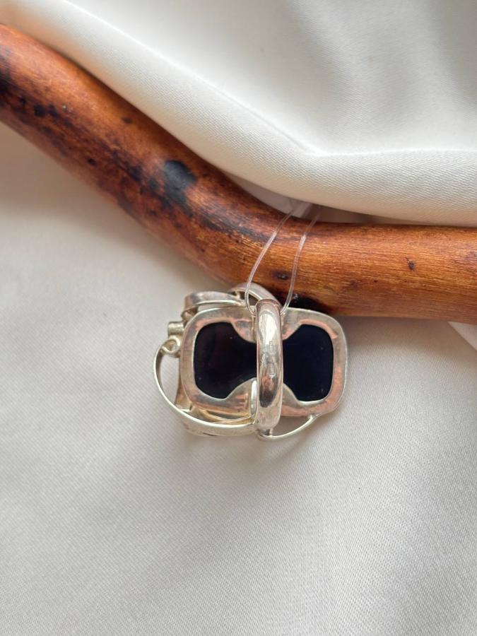 купить Кольцо из серебра с дымчатым кварцем  , фото 4