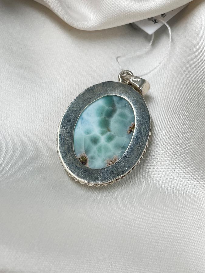 Кулон из серебра с ларимаром  U-3222, фото 5