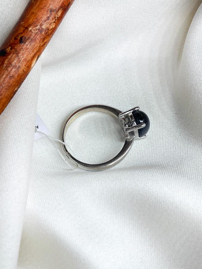 купить Кольцо из серебра с сапфиром, 18,5 размер , фото 4