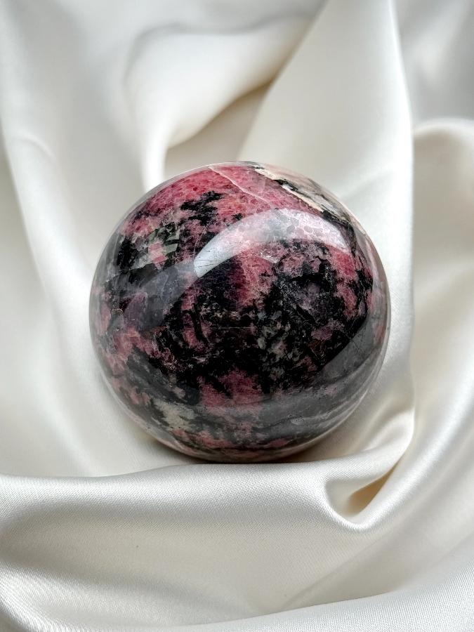 Шар из родонита ,d-5,5 см SH-0416, фото 5