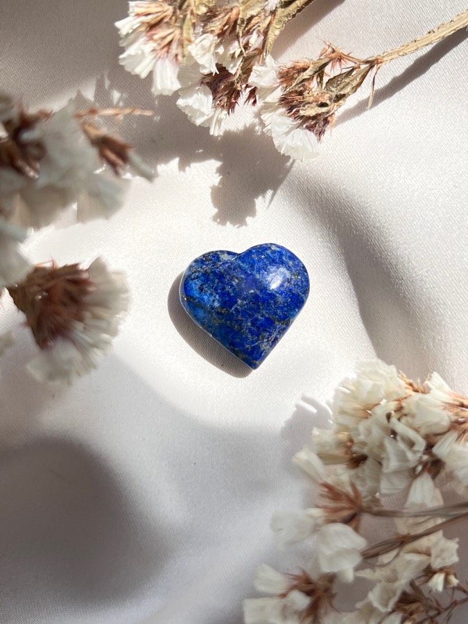 Сердце из лазурита, 1,1 х 2,5 х 2,6 см SR-0085, фото 2