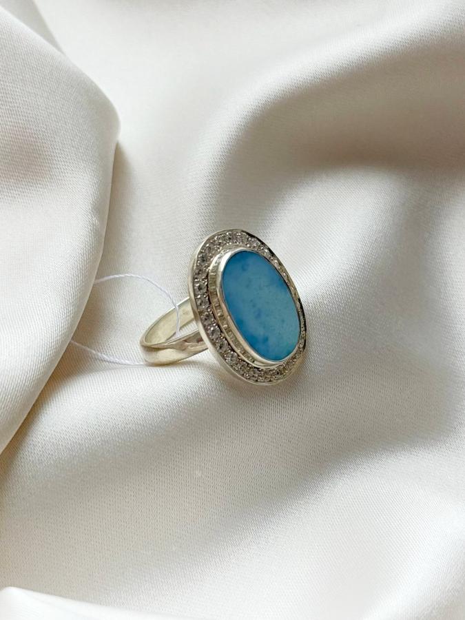 купить Кольцо из серебра с бирюзой,16,5 размер  , фото 5