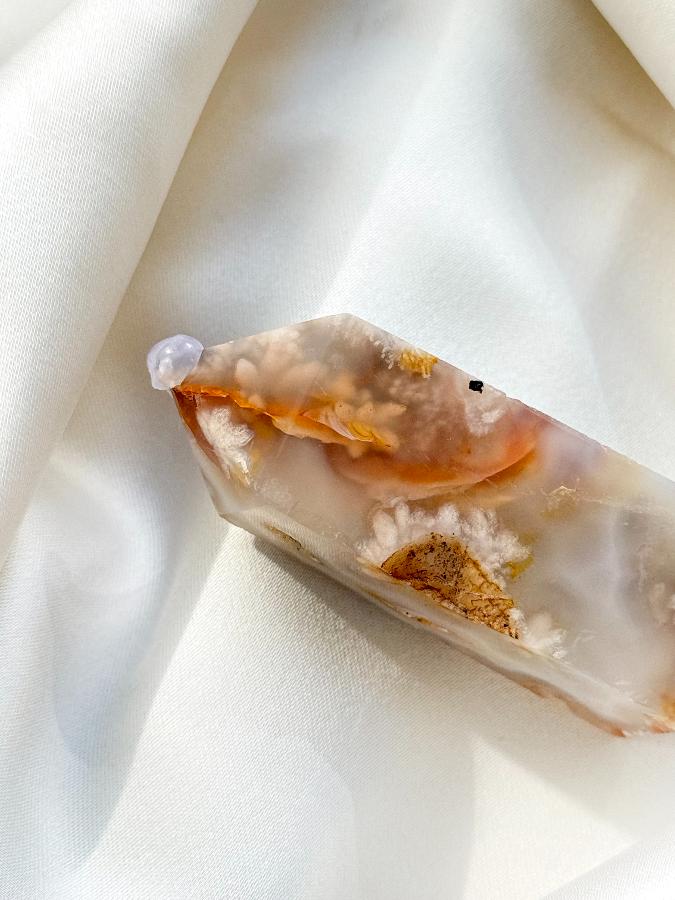 Столбик (обелиск) из халцедона, 6 х 2,2 см ST-0024, фото 4