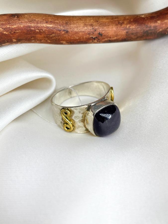 купить Кольцо из серебра с аметистом,19 размер  , фото 4