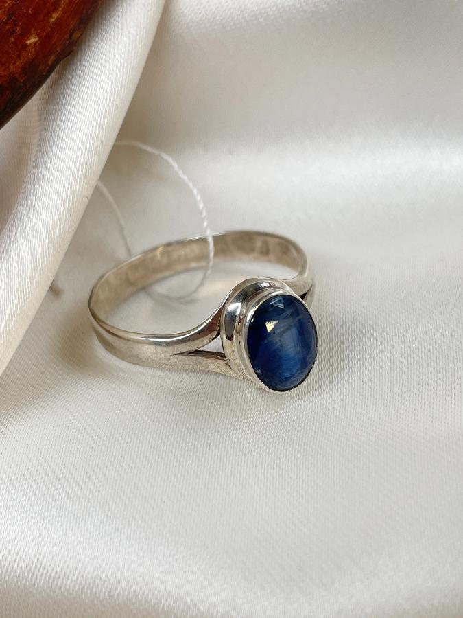 купить Кольцо из серебра с кианитом,18 размер  , фото 4