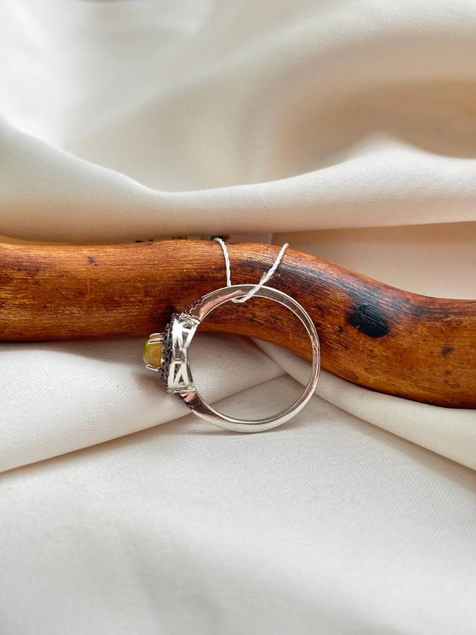 купить Кольцо из серебра с благородным опалом  , фото 2