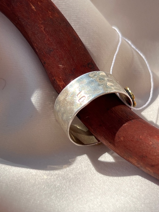 Кольцо из серебра с рубином (красный корунд) в огранке, 17,5 размер U-1109, фото 4