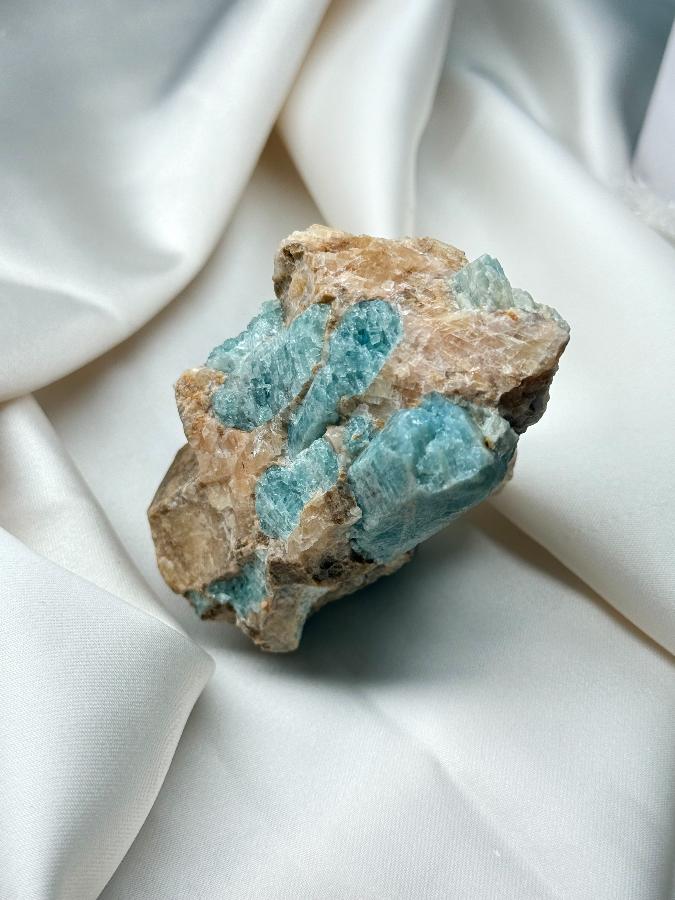 Образец аквамарина,7 х 4,5 х 3 см OBM-1585, фото 5