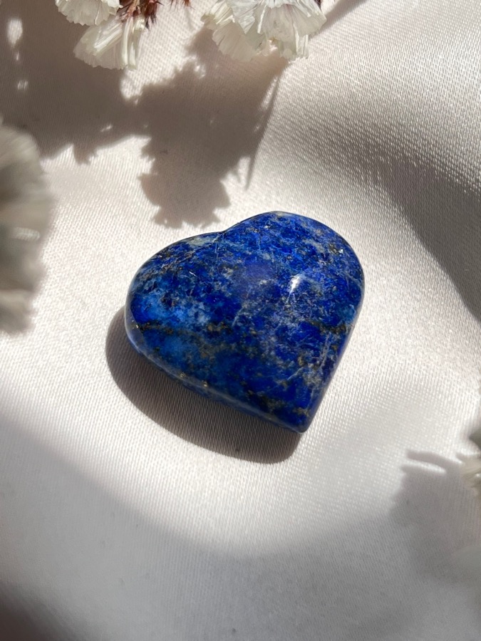 Сердце из лазурита, 1,1 х 2,5 х 2,6 см SR-0085, фото 3