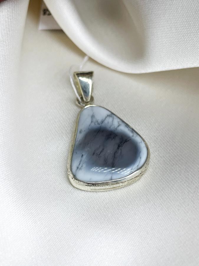 Кулон из серебра с кахолонгом  U-2754, фото 4