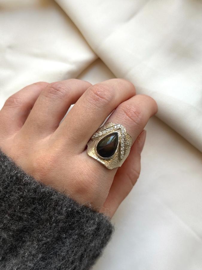 купить Кольцо из серебра с опалом,18,5 размер  , фото 5