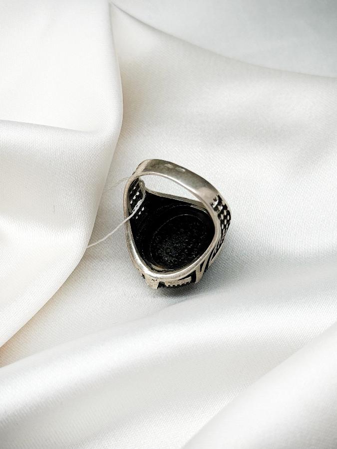 Кольцо из серебра с кристаллами,19 размер U-2997, фото 4