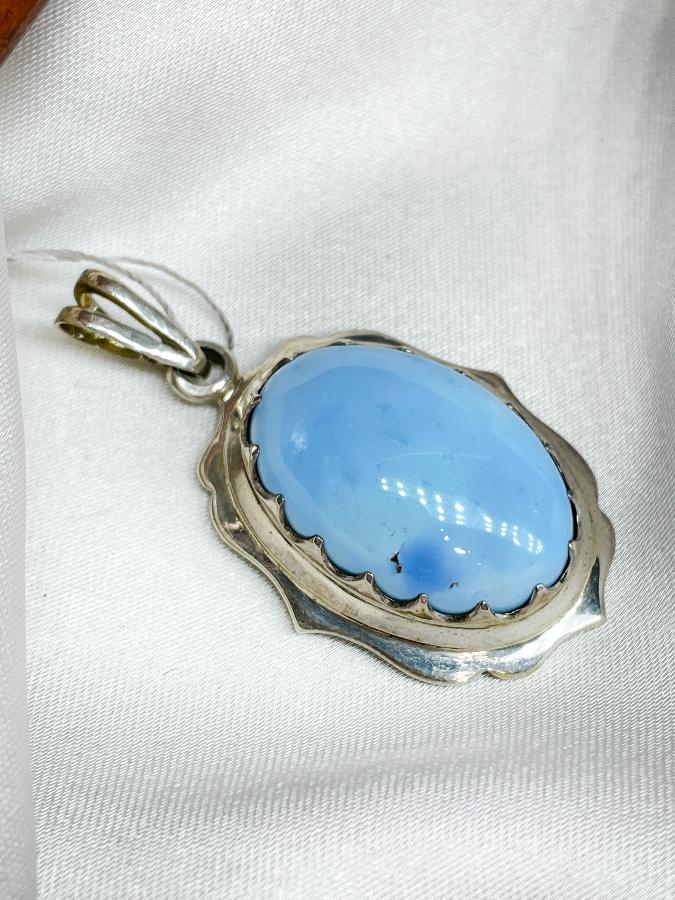 Кулон из серебра с бирюзой  U-9, фото 1