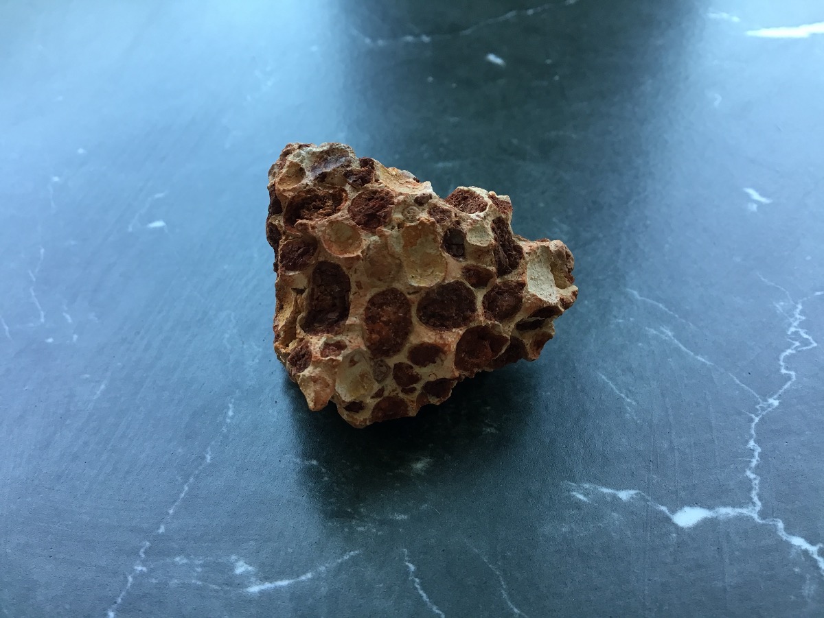 Боксит оолитовый 3,2 х 2,6 х 2,8 см OBM-0181, фото 3