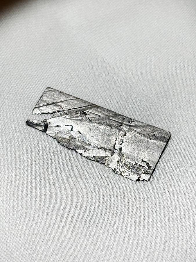 Метеорит сеймчан, 3 х 1,5 см MT-0057, фото 4