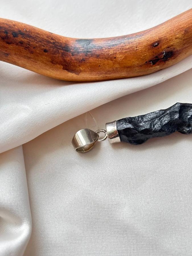 купить Кулон из серебра с тектитом  , фото 4