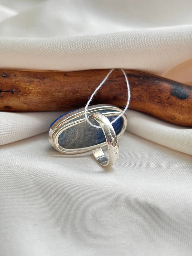 купить Кольцо из серебра с лазуритом  , фото 3