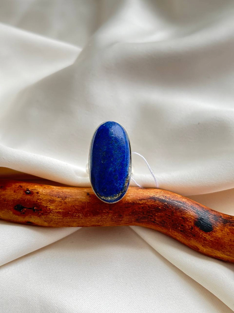 купить Кольцо из серебра с лазуритом  , фото 2