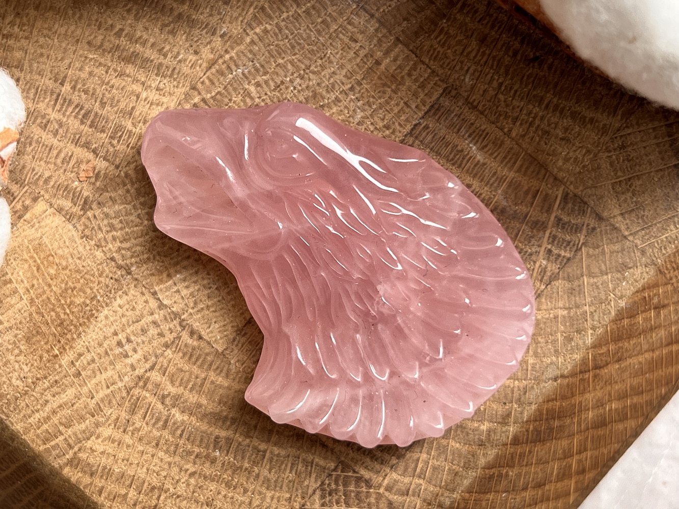 Орёл из розового кварца FG-0490, фото 1