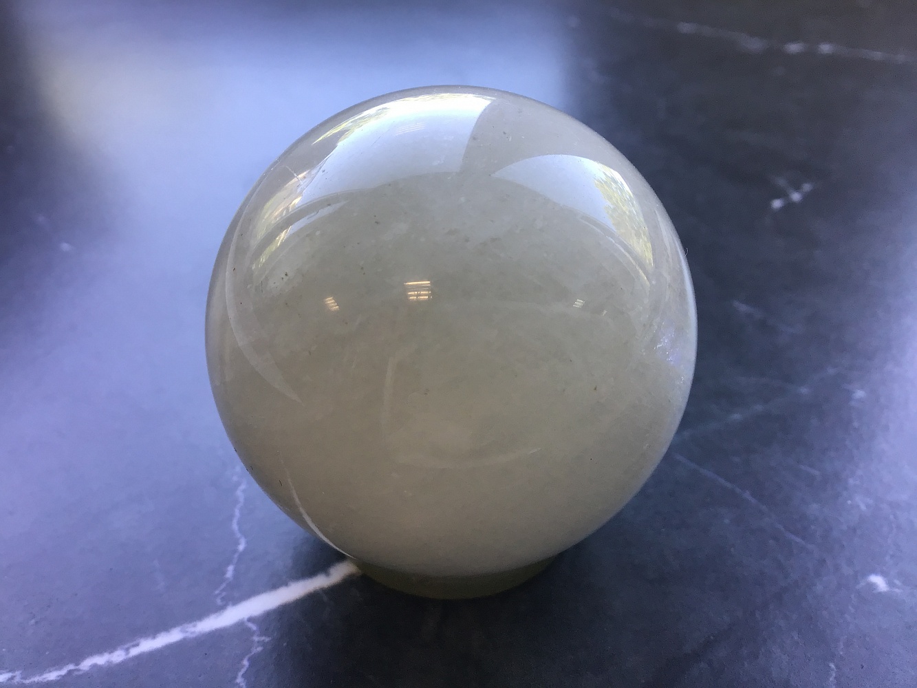 Шар из лунного камня d-4,3 см SH-0222, фото 1
