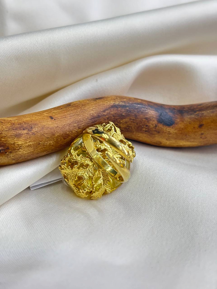 купить Кольцо из серебра с янтарем , фото 3