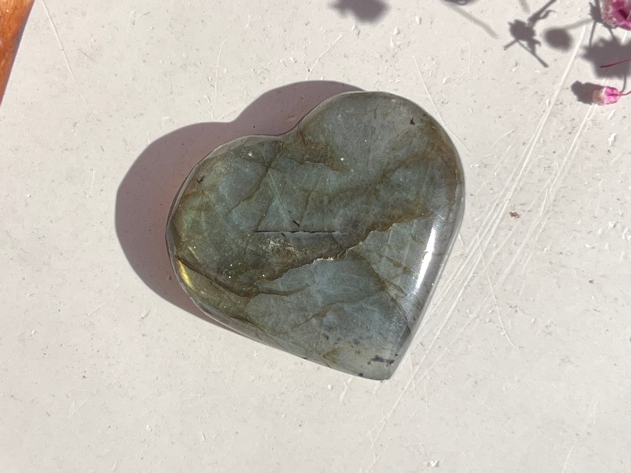 Сердце из лабрадора, 1 х 3,6 х 4 см SR-0049, фото 4