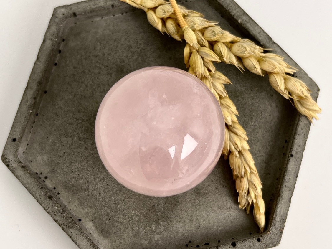 Шар из розового кварца, d - 4,1 см SH-0242, фото 3