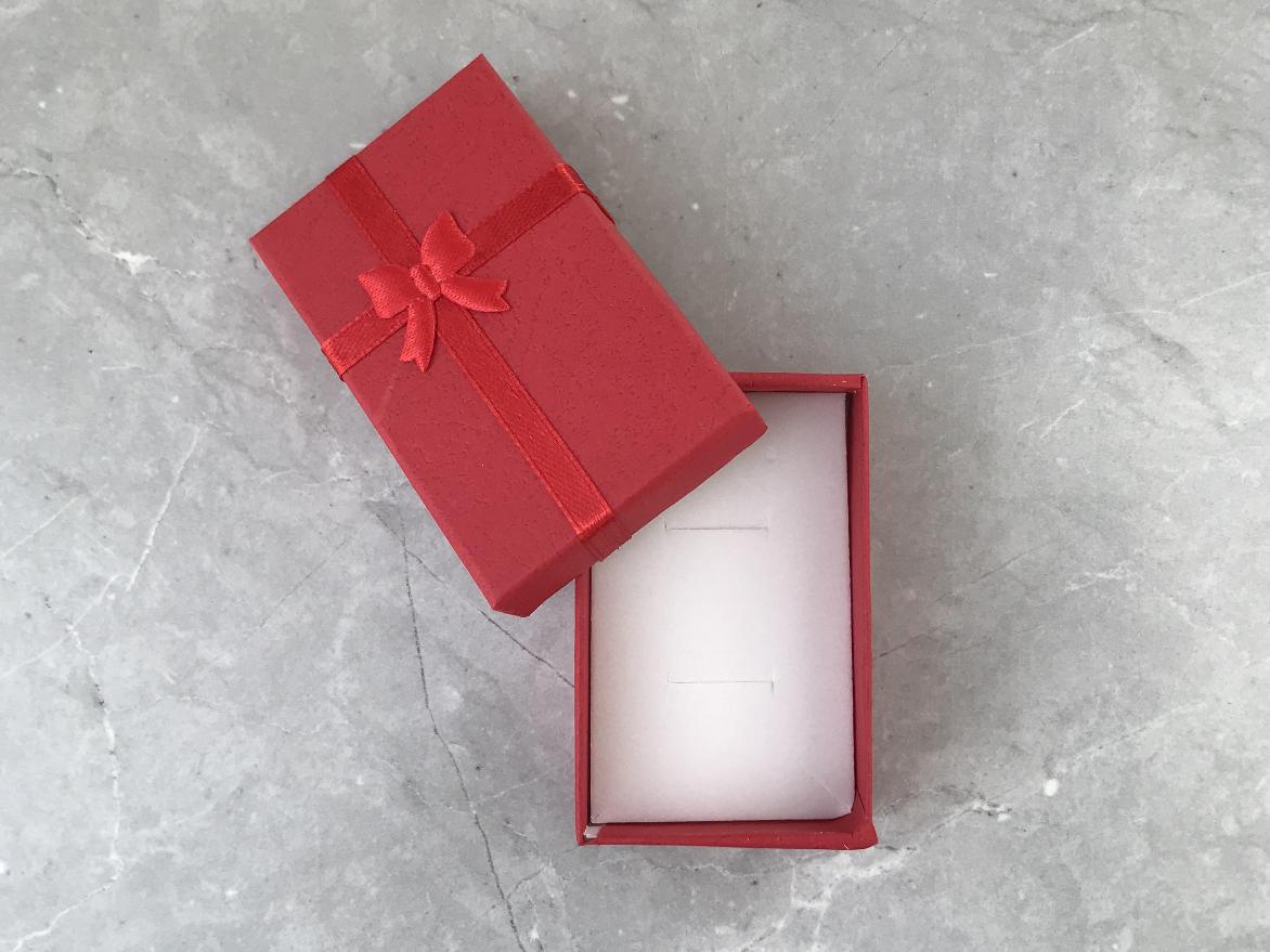 Подарочная красная коробка  PDK-0007, фото 3