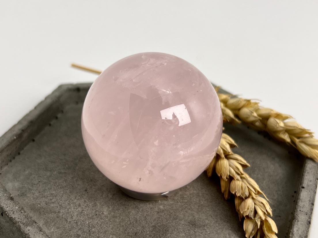 Шар из розового кварца, d - 4,1 см SH-0242, фото 1