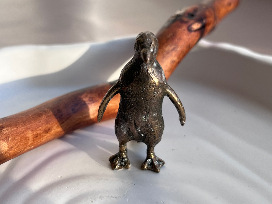 Пингвин из бронзы  FGB-0101, фото 3