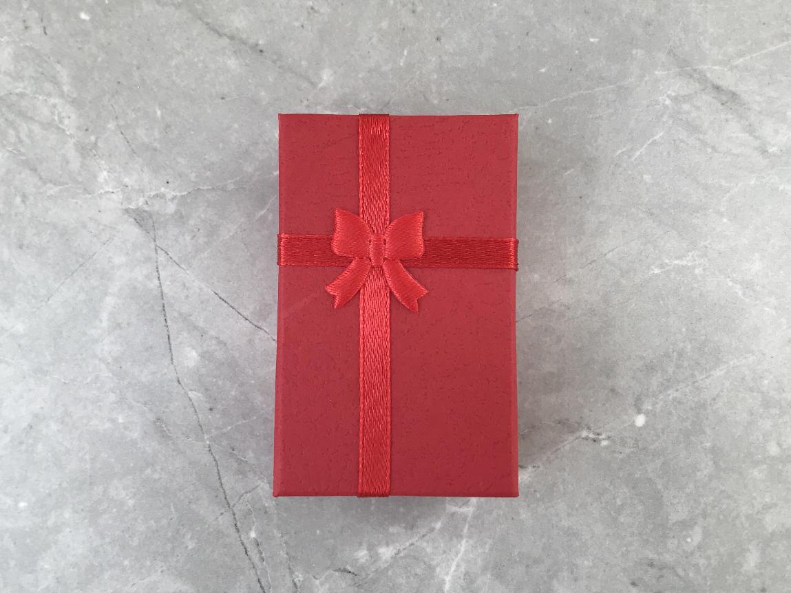 Подарочная красная коробка  PDK-0007, фото 1