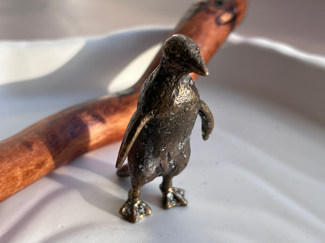 Пингвин из бронзы  FGB-0101, фото 1