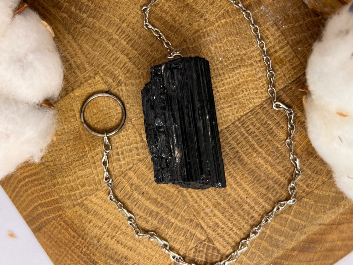 Маятник из шерла (чёрный турмалин) MAJ-0033, фото 3