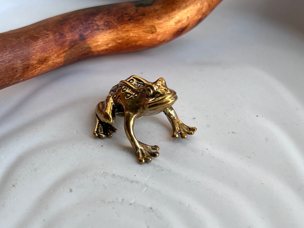 Лягушка из бронзы  FGB-0151, фото 1